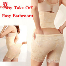 Seamless Lace Easy Bathroom Shapers High Waist Ealstic Shaper Shorts Women Tummy Contro Panties Smooth Out Waist Trainer|Control Panties| NEW